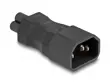 Adattatore C5-femmina<>C14 maschio IEC 80468