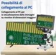 Microscopio digitale 1-1600X LCD 9"