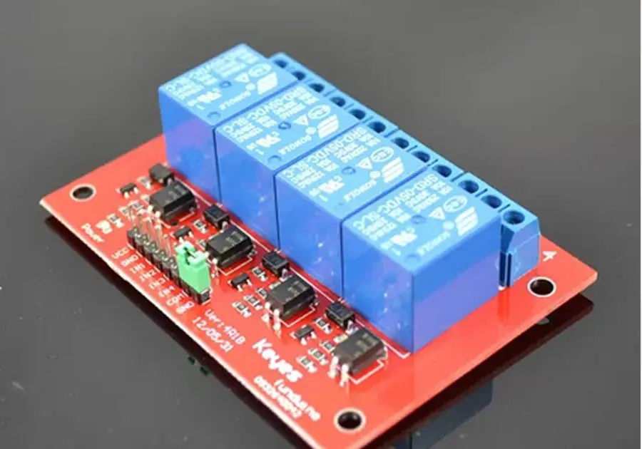 Modulo Relè 4 Canali 5 Vcc per Arduino e Raspberry High/Low