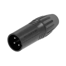 Connettore XLR maschio 3p. professionale