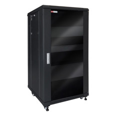 Rack NETWORK 22U P600 nero a pavimento RK22U6