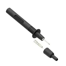 Puntale per tester di sicurezza 4 mm. nero 411-SP1-N