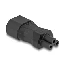 Adattatore C5-femmina<>C14 maschio IEC 80468