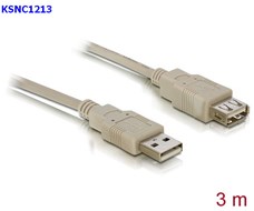 Prolunga USB 2.0 A/A M/F 3 mt. 82240