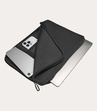 Busta porta pc 13.3"/14" doppia nera TUCANO