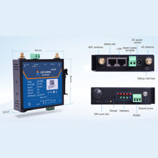 Router 4G LTE+WiFi+WAN EU USR-IOT G806S