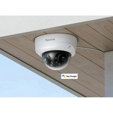 IPCamera Dome PoE 180° UHD 16Mp DUO3VP