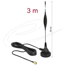 ANTENNA LTE/4G N-FEM 5dBi SMA-M 12422 