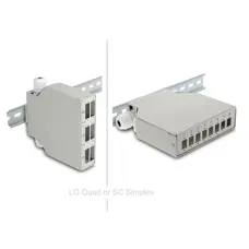Box fibra ottica DIN 6-8x SC/LC 86095