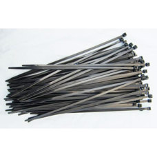 Confezione 100 pz. fascette nere 300x4,8 mm.