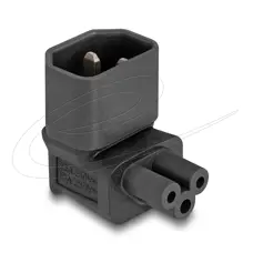 Adattatore C5-femmina<>maschio IEC 90° 80471