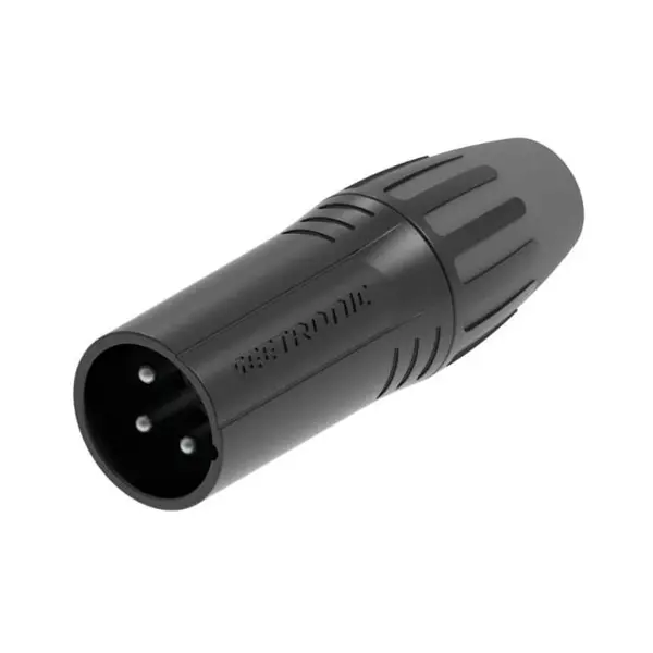 Connettore XLR maschio 3p. professionale