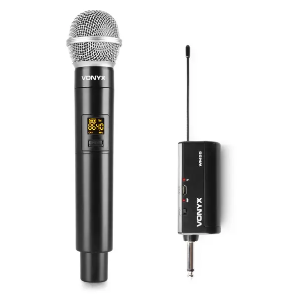 Set microfono wireless UHF 50mt. WM55