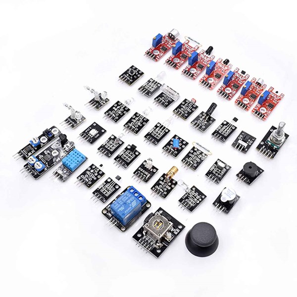 Kit 37 sensori in 1 per Raspberry/Arduino. Automazione