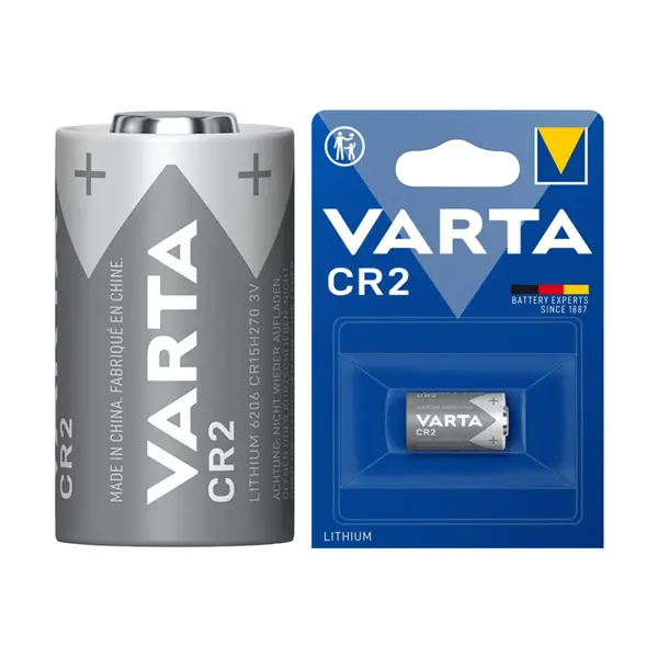 Pila al litio 3V CR2 per antifurti VARTA CR2