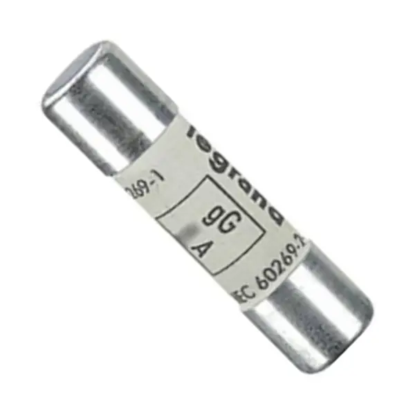 Fusibile 4A LEGRAND 500V 10x38 mm. ceramica