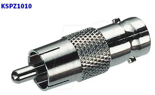 Set 10 pz. adattatore RCA maschio -> BNC femmina