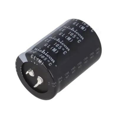 Condensatore elettrolitico verticale 1000uF 400V 35x50 105°